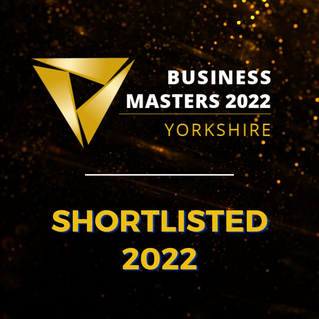 Shortlisted for The Business Masters Yorkshire Awards 2022